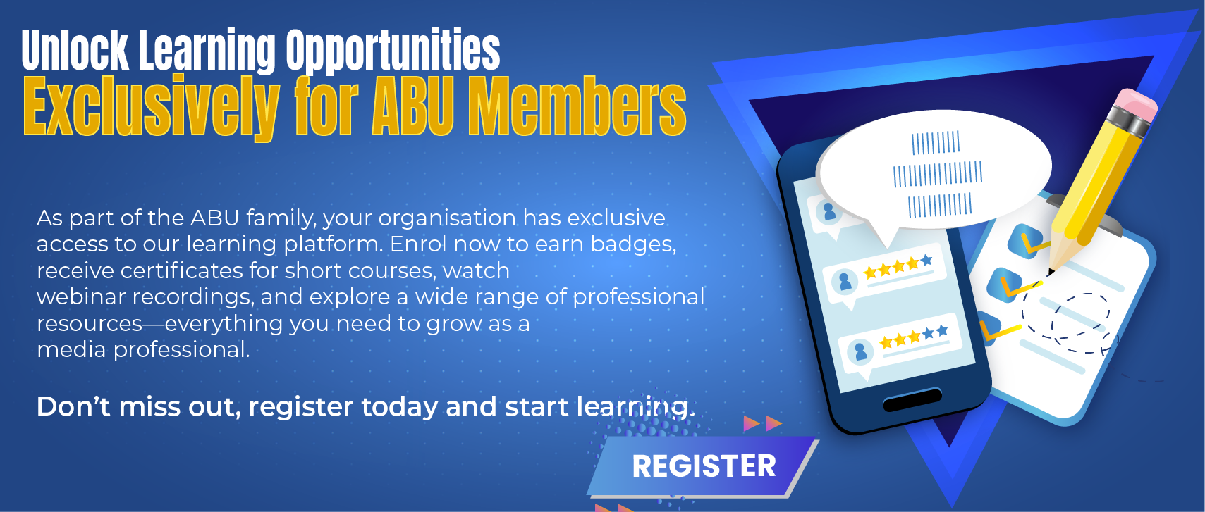AMA Learning Platform Registration